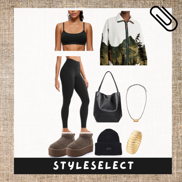 Elevate Your Activewear Outfit with Cozy Layers and Accessories