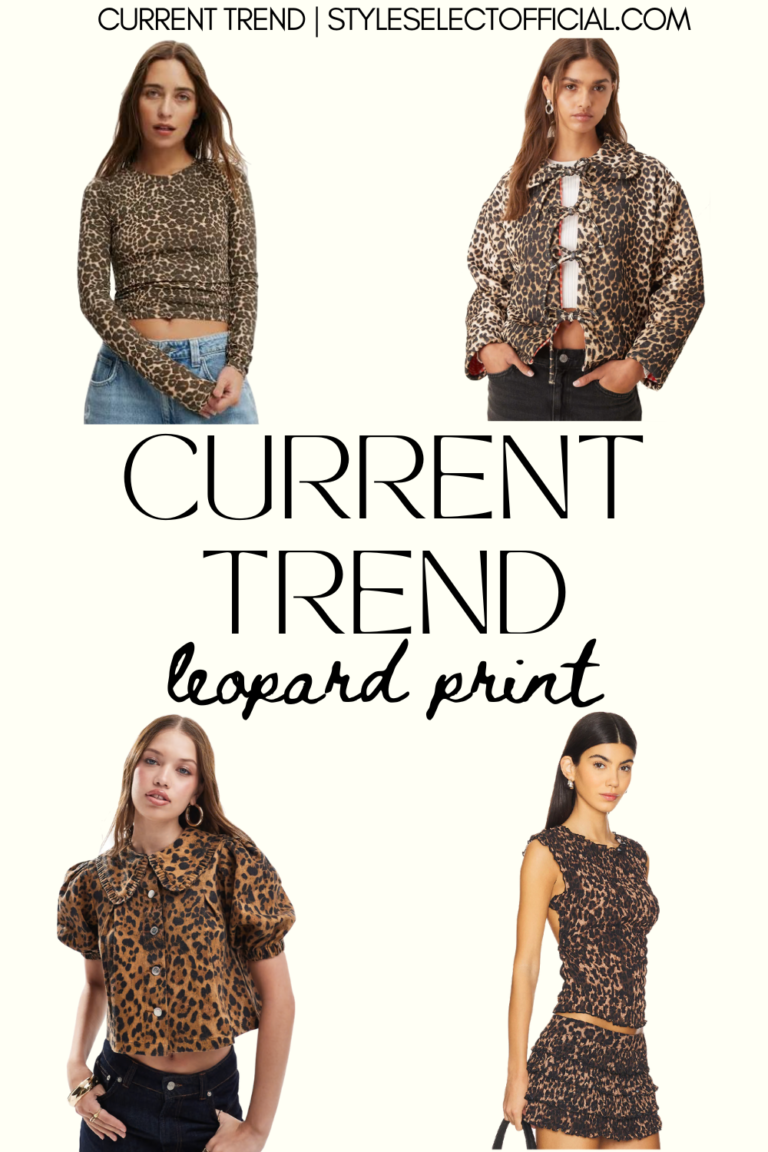 CURRENT TREND: LEOPARD PRINT