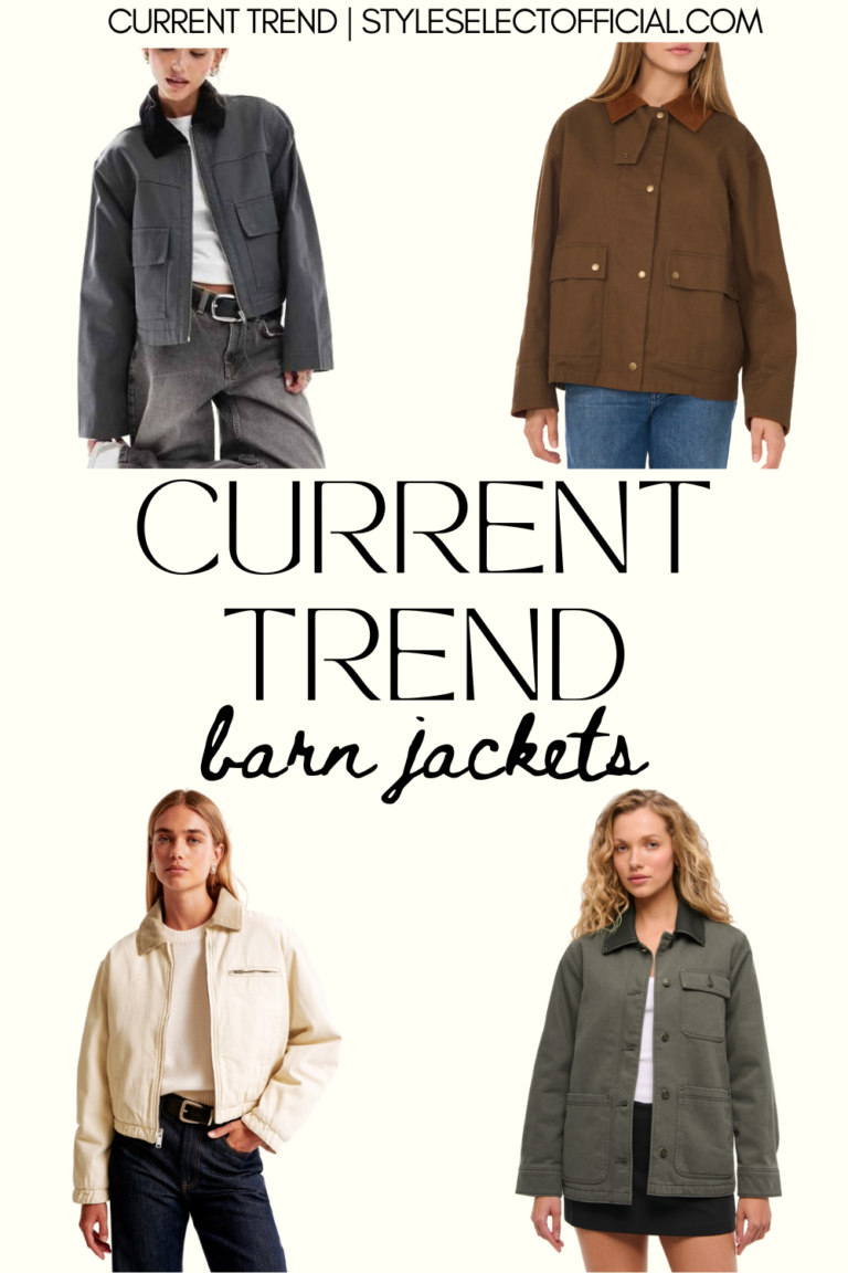 CURRENT TREND: BARN JACKETS