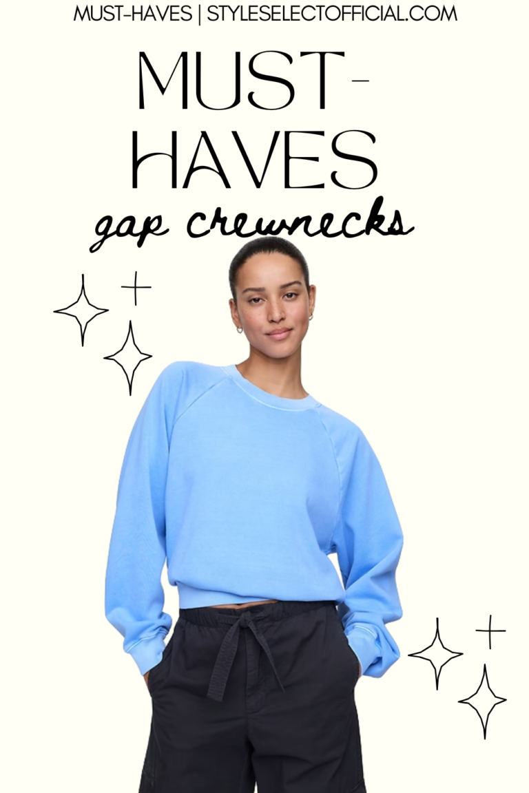 MUST-HAVES: GAP CREWNECKS