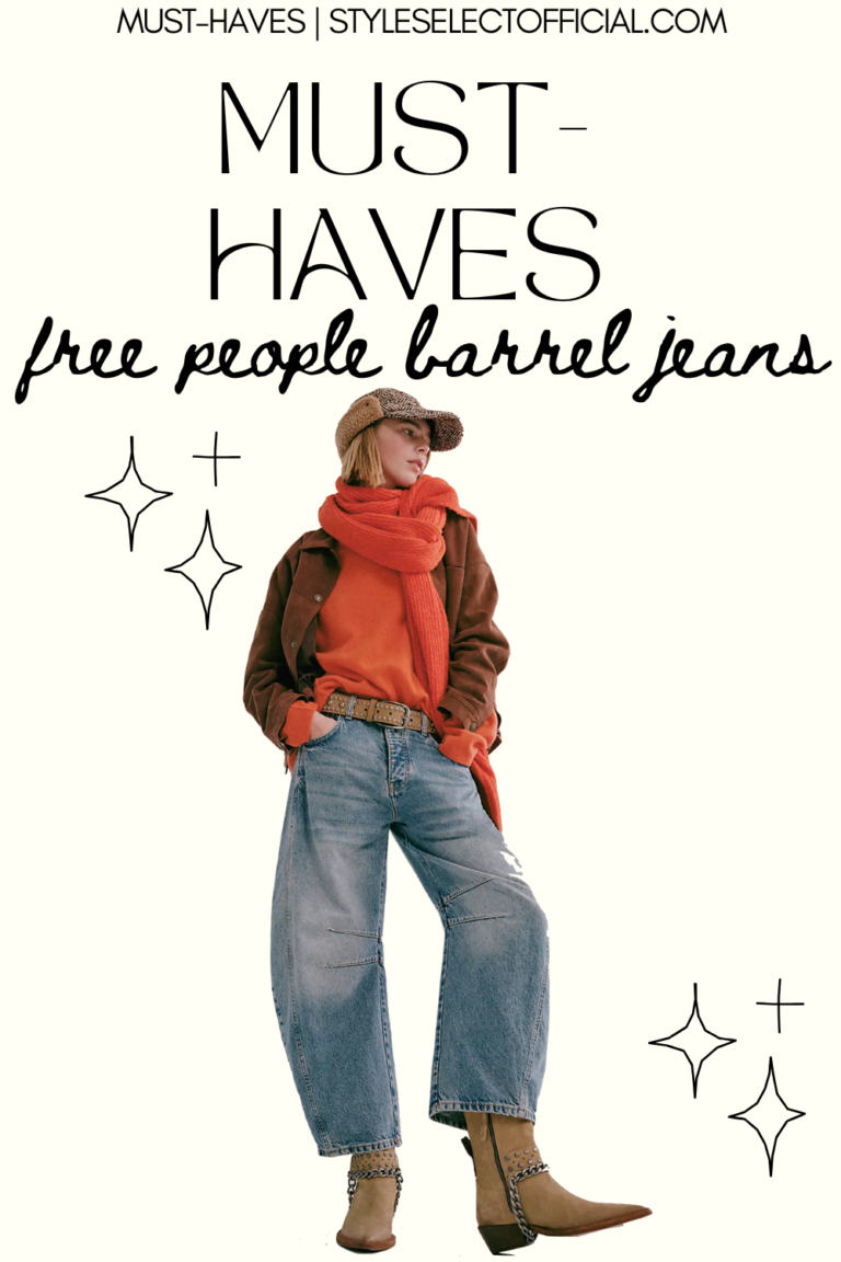 MUST-HAVES: FREE PEOPLE BARREL JEANS