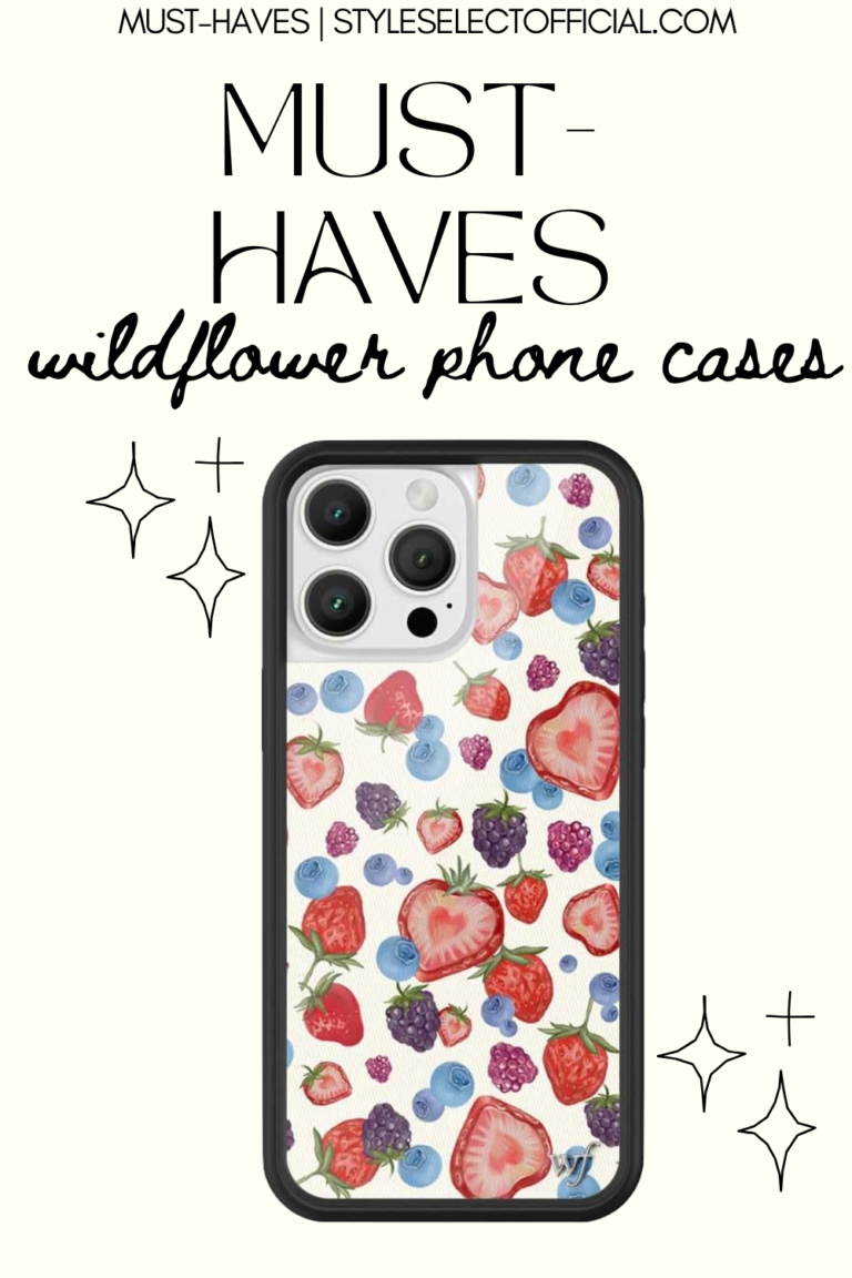 MUST-HAVES: WILDFLOWER PHONE CASES