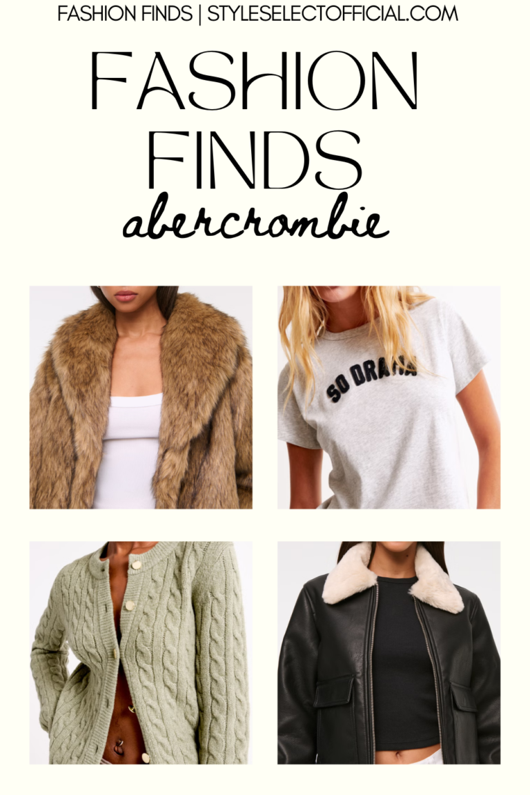 NOVEMBER 2024 FASHION FINDS: ABERCROMBIE