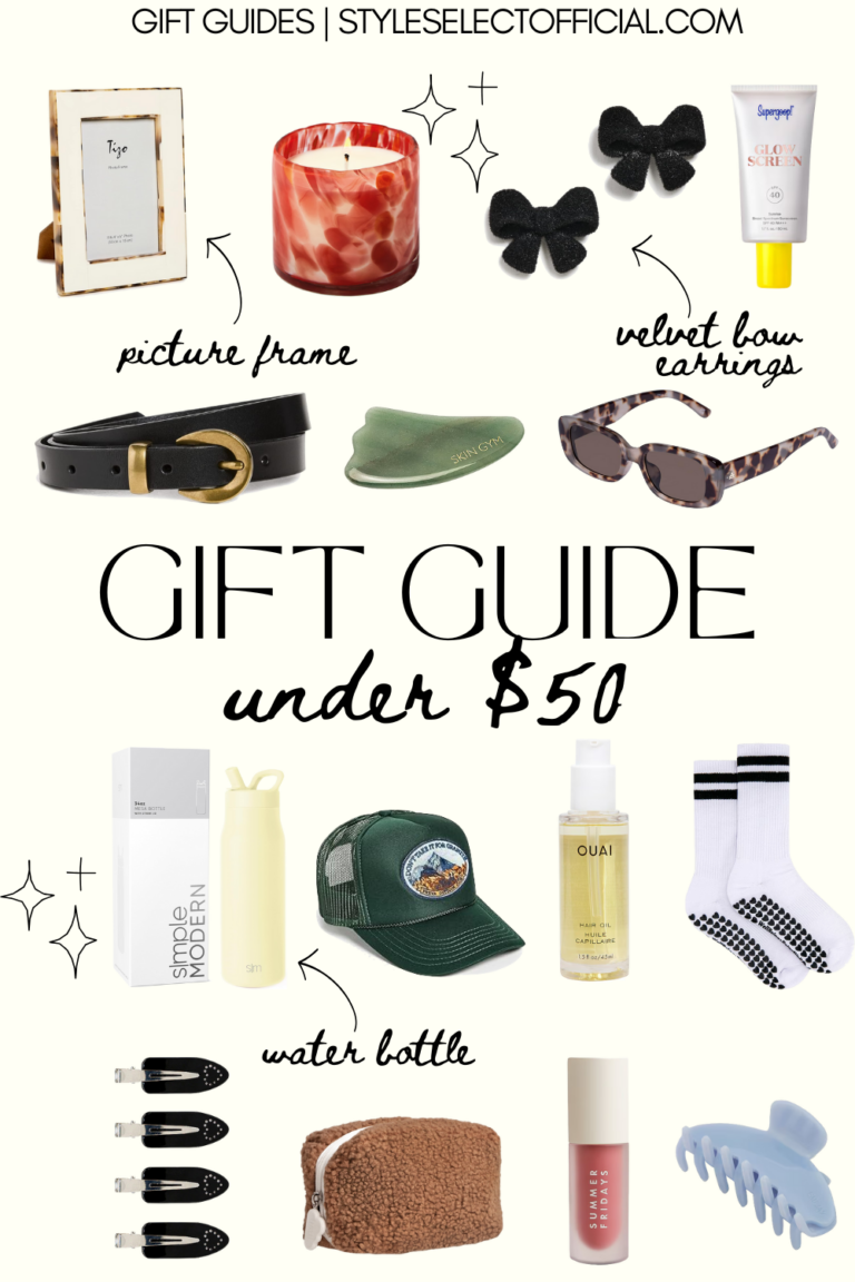 HOLIDAY GIFT GUIDE: UNDER $50