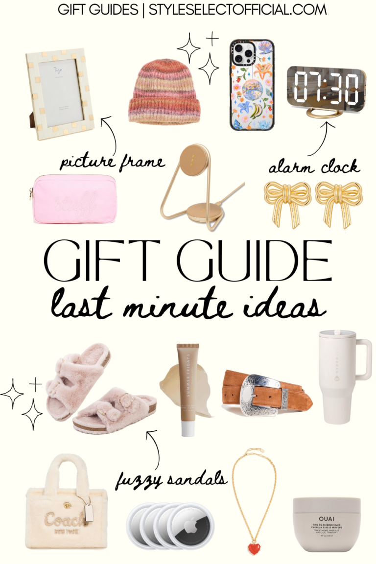 HOLIDAY GIFT GUIDE: LAST MINUTE IDEAS