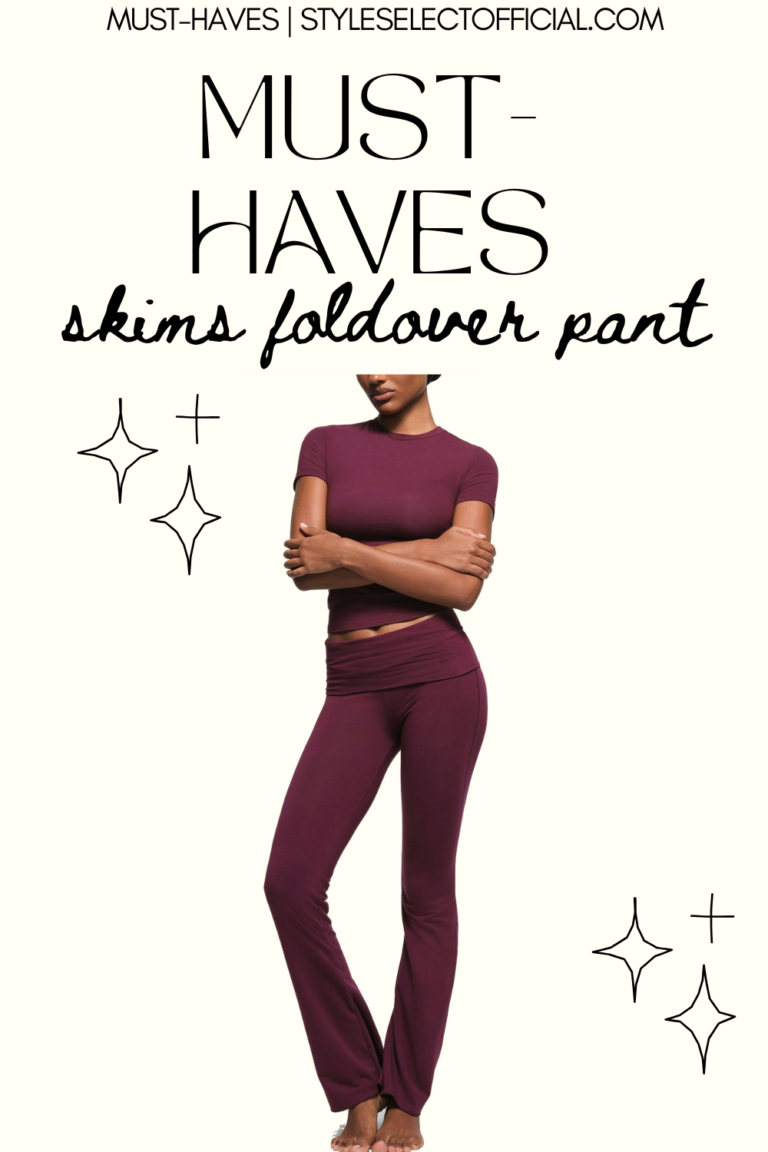 MUST-HAVES: SKIMS FOLDOVER PANTS