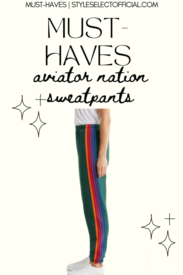 MUST-HAVES: AVIATOR NATION SWEATPANTS