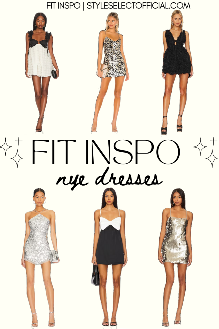 FIT INSPO: NYE DRESSES