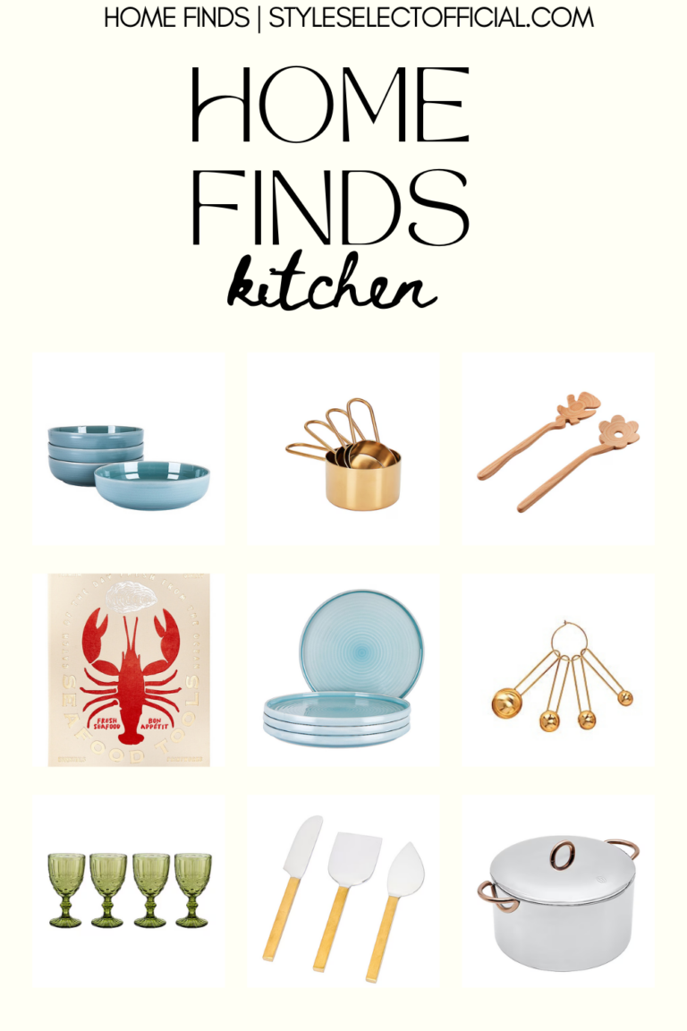 JANUARY 2025 HOME FINDS: KITCHEN