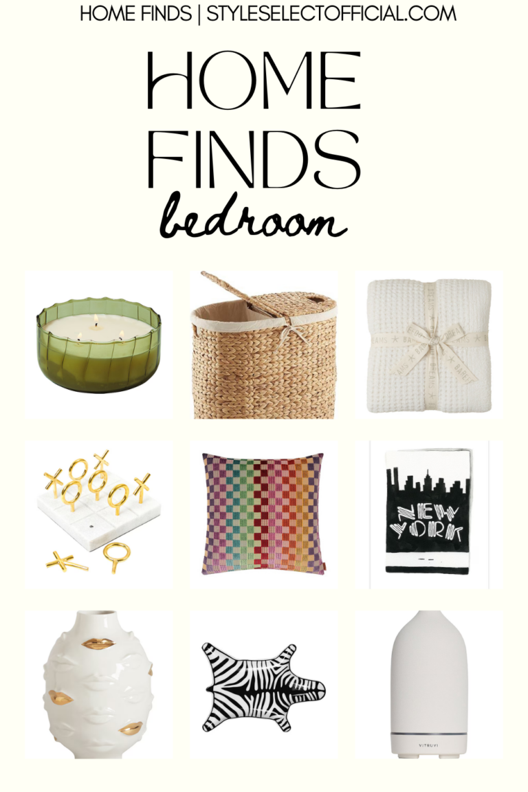 JANUARY 2025 HOME FINDS: BEDROOM