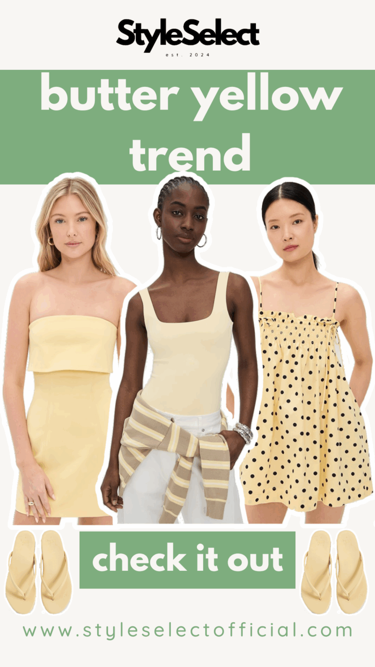 Butter Yellow Trend 2025: Defining This Year’s Fashion