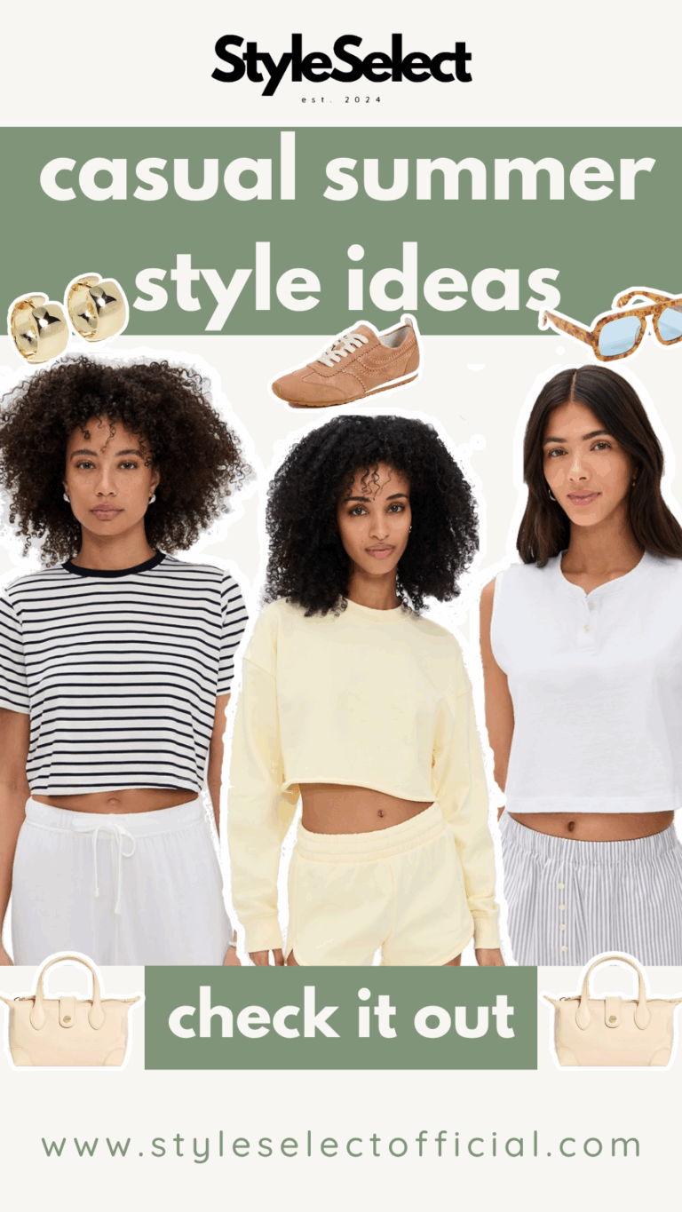 Casual Summer Style — Comfy, Stylish, & Effortlessly Put-Together