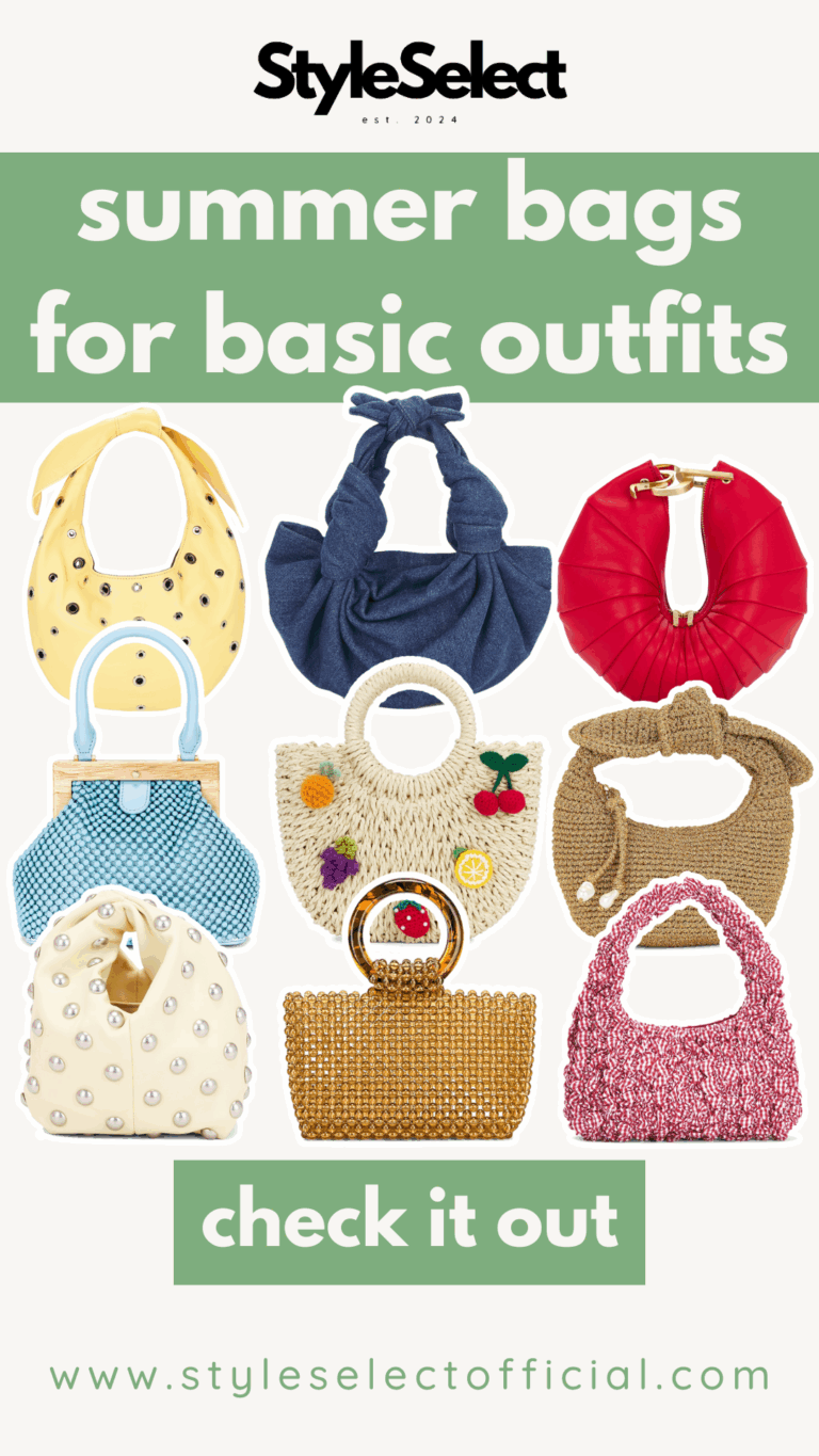 These Summer Bags Can Instantly Transform Your Basic Outfits
