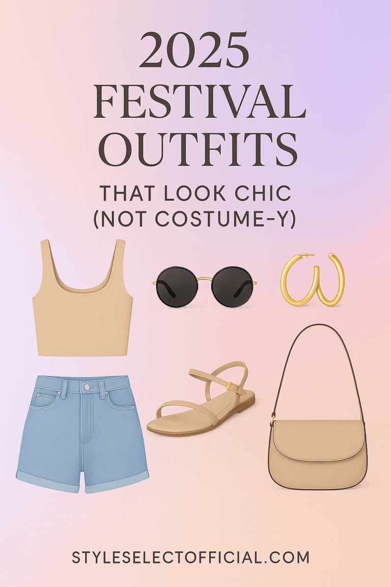 2025 Festival Outfits That Look Chic (Not Costume-y)