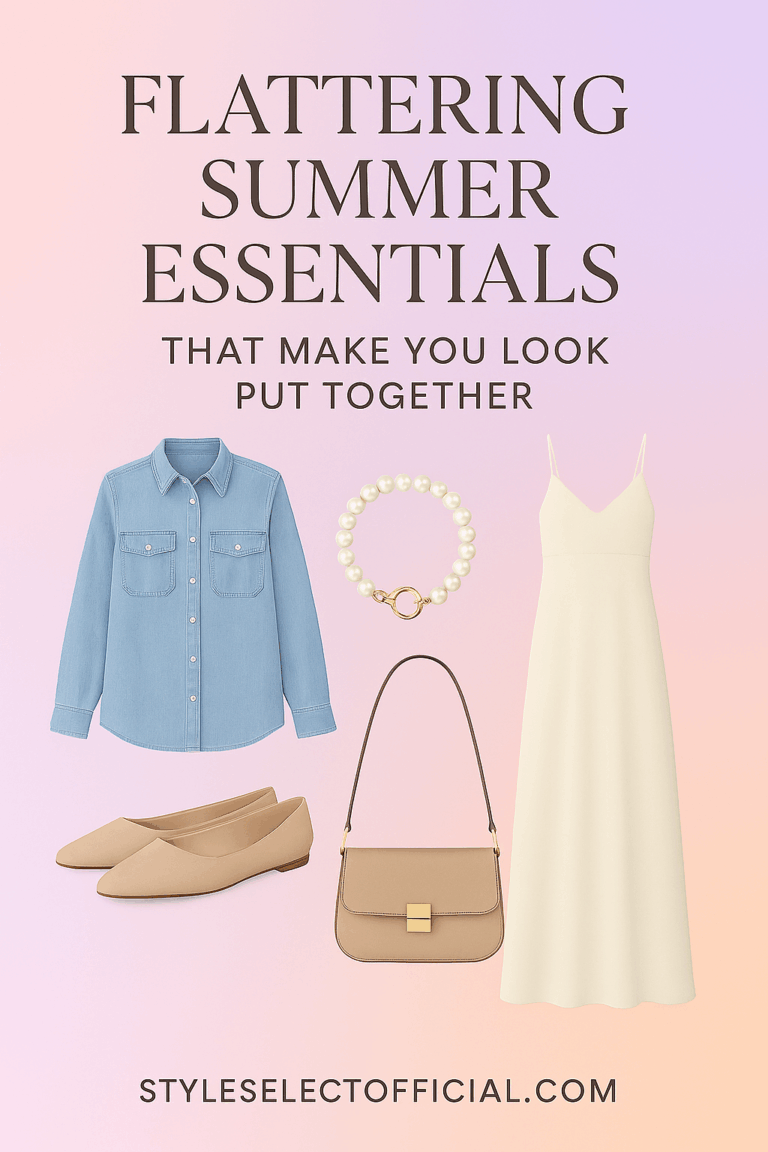 Flattering Summer Essentials That Make You Look Put Together