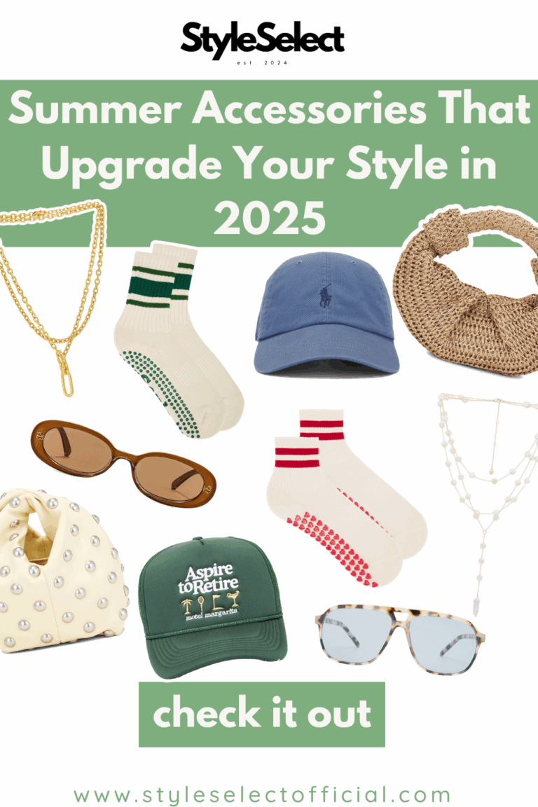 Summer Accessories That Upgrade Your Style in 2025