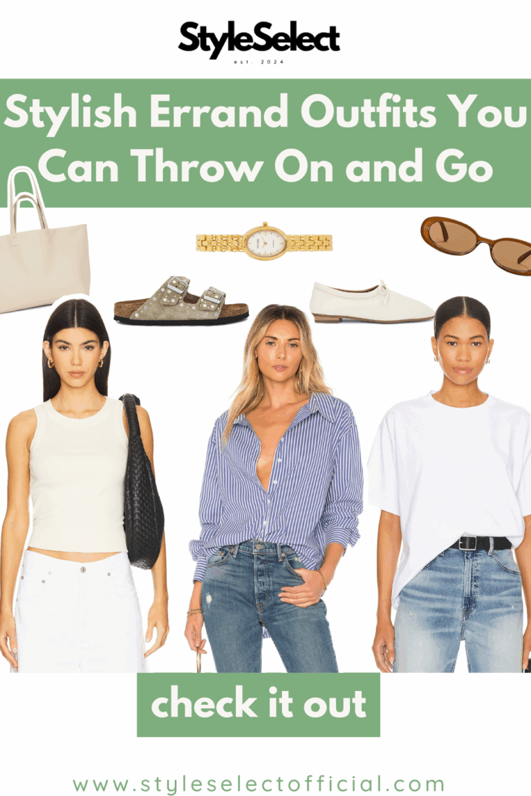 Stylish Errand Outfits You Can Throw On and Go
