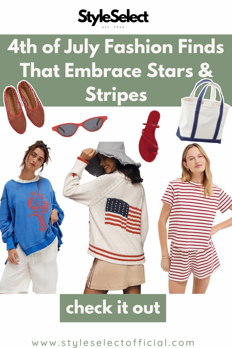 4th of July Fashion Finds That Embrace Stars & Stripes