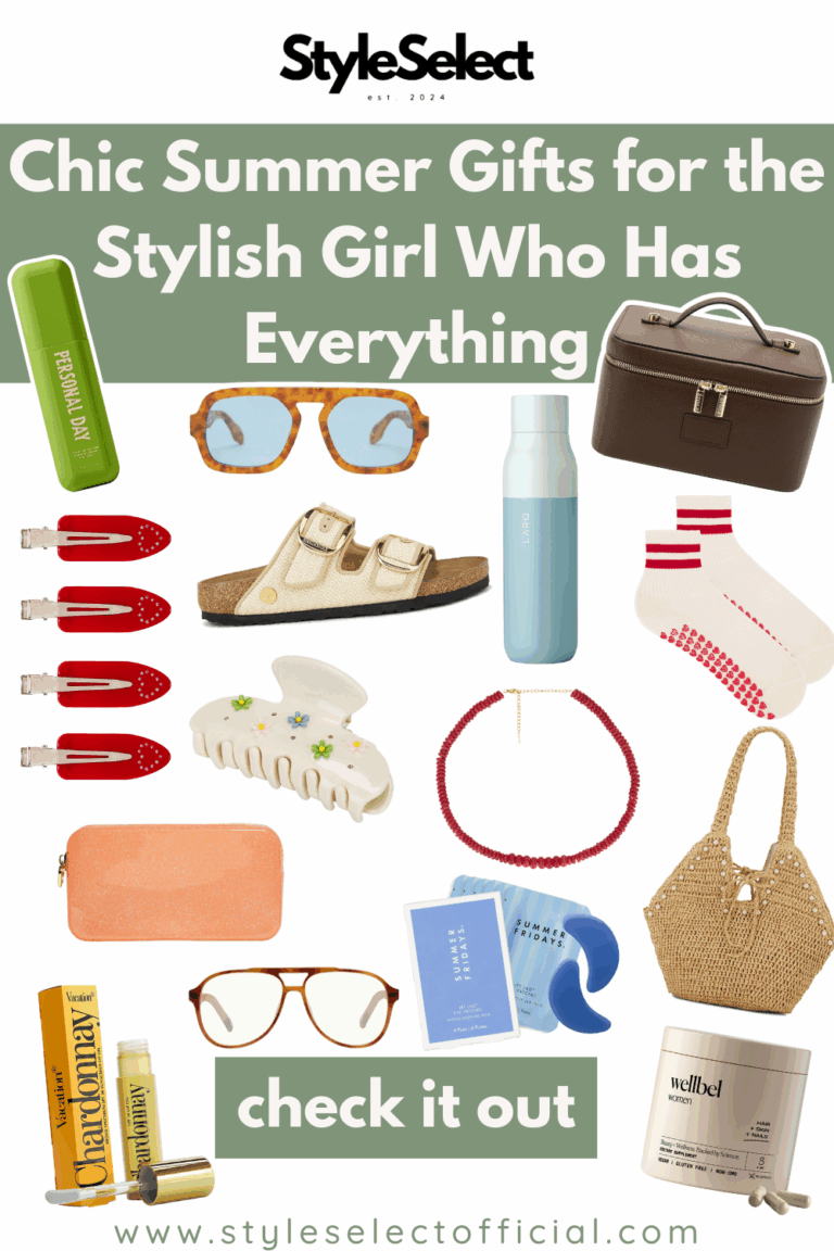 Chic Summer Gifts for the Stylish Girl Who Has Everything